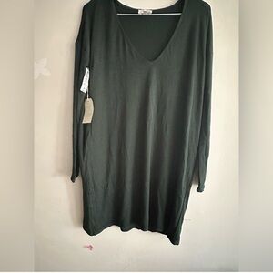 Wilfred Free Dark Green Dress